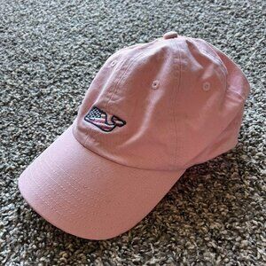 Pink Vineyard Vines Cap Preppy Cap, One Size Nautical Hat